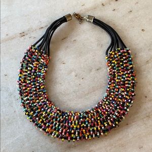 Rainbow Bead Necklace